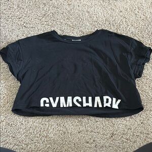 Gymshark Charcoal Crop Top